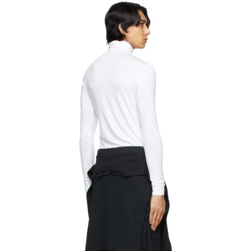 Raf Simons Archive Redux R Turtleneck US M EU 48 Mens White Tee $310 - Picture 5 of 9